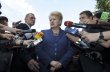 Litevská prezidentka Dalia Grybauskaite po návštěvě Julije Tymošenkové