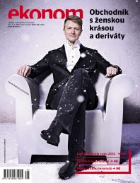 Václav Dejèmar na titulní stranì Ekonomu è. 5/2013