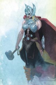 Z komiksov postavy Thora se stala ena.