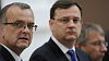 Ministr financ� Miroslav Kalousek a premi�r Petr Ne�as