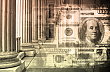 Peníze, dolary, burza, insider trading, ilustrační foto.