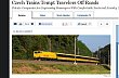 Czech Trains Tempt Travelers Off Roads - článek na Wall Street Journal
