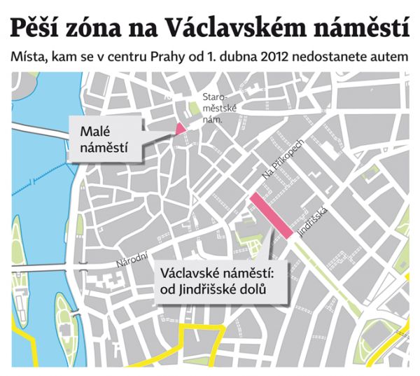 Kam v centru Prahy nebudou nov smt auta