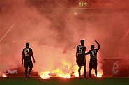 Hráči Herthy Berlín v Düsseldorfu Hráči Herthy Berlín v Düsseldorfu