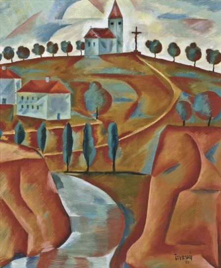 Jindrich Styrsky Kostel na kopci