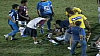 Zran�n� brazilsk� fotbalista