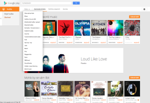 Aplikace Hudba Google Play Naplno