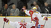 Hokejist� Slavie se raduj� z g�lu do s�t� Mlad� Boleslavi..