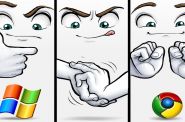 Grafika Google vs. Microsoft