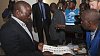 Prezident Kabila p�i volb�ch.