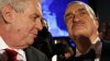 Milo� Zeman a Karel Schwarzenberg debatovali v televizi Prima.