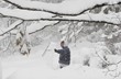 Sn�hov� bou�e zas�hla v�chod USA