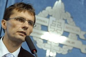 Ministe obrany �ubom�r Galko. Sn�mka: TASR/Martin Baumann