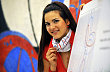 Prvn� kus olympijsk� oble�en� pro Lond�n p�edvedla bikerka Tereza Hu��kov�.
