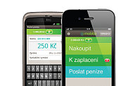 Takhle bude vypadat platební aplikace na chytrém telefonu. Takhle bude vypadat platební aplikace na chytrém telefonu.