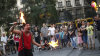 Busking, pouliční umění - ilustrační foto