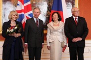 Princ Charles a prezident Václav Klaus Princ Charles a prezident Václav Klaus