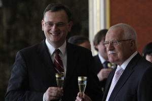 Klaus, Necas. Zdroj: Reuters