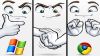 Grafika Google vs. Microsoft