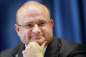 Minister pr�ce Jozef Mih�l. Sn�mka: HN/Pavol Funt�l
