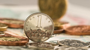 Ilustra�n� foto - Pen�ze, koruna, �esk� m�na