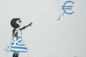 Grecke Graffitti. Sn�mka: Reuters