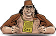 �EZ rozhn�val Bulhary. Ilustra�n� kresba