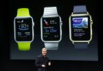 Generln editel spolenosti Apple Tim Cook pedstavuje nov hodinky Apple Watch.
