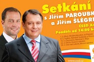 Jiří Šlégr a Jiří Paroubek Jiří Šlégr a Jiří Paroubek