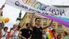 Pochod homosexuálů Queer Parade na náměstí Svobody v Brně 28.6.2008. Pochod homosexuálů Queer Parade na náměstí Svobody v Brně 28.6.2008.