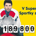 Superjackpot Sportky s pr�mi� vzrostl na 189,8 milionu korun