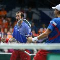 Radek Štěpánek (vlevo) se v Japonsku bude muset bez Tomáše Berdycha obejít.