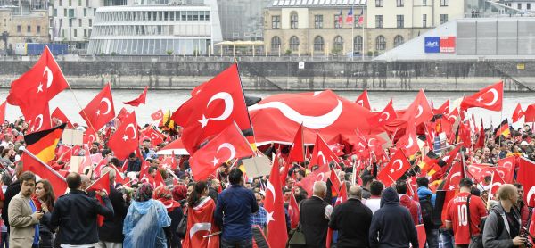 Kolín nad Rýnem, demonstrace, Erdogan