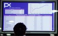 Monitor s v�vojem indexu PX na pra�sk� burze