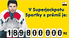 Superjackpot Sportky s pr�mi� vzrostl na 189,8 milionu korun