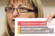 Rektorka Vysoké školy finanční a správní Bohuslava Šenkýřová Rektorka Vysoké školy finanční a správní Bohuslava Šenkýřová