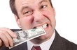 Bankéř a dolar - ilustrační foto Bankéř a dolar - ilustrační foto