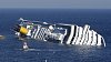 Potopen� Costa Concordia u ostrova Giglio.