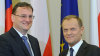 Petr Ne�as a Donald Tusk