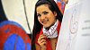 Prvn� kus olympijsk� oble�en� pro Lond�n p�edvedla bikerka Tereza Hu��kov�.