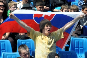 Fan��ik Slovenska. Sn�mka: TASR