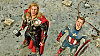 Špičkování hrdinů, mezi které patří Thor nebo Captain America, je na Avengers nejzábavnější