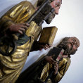 Sochy apoštolů pocházejí jěště z dřívějšího oltáře z roku 1420. Sochy apoštolů pocházejí jěště z dřívějšího oltáře z roku 1420.