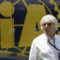 Bernie Ecclestone při Velké ceně Španělska