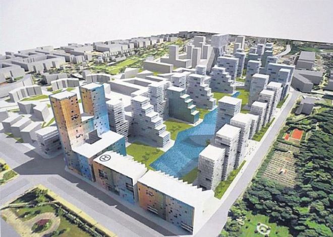 Vizualizace Nákladového nádraží Žižkov Vizualizace Nákladového nádraží Žižkov