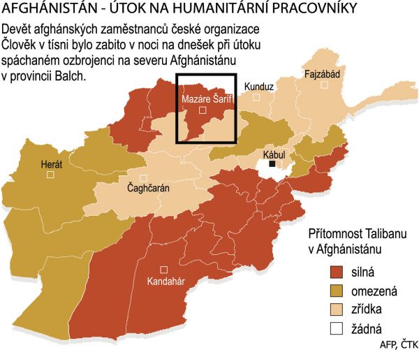 Ptomnost Tlibnu v Afghnistnu.