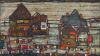 Schiele Hauser mit bunter