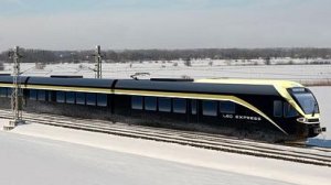 Ilustra�n� foto - Vizualizace vlaku Leo Express