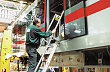 Souprava Siemens pra�sk�ho metra.