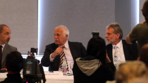 Václav Klaus v Českých Budějovicích